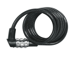 Велозамок трос 6мм, кодовый 3-х разр, 3506C/120см класс защиты 1/15, 174гр, ABUS