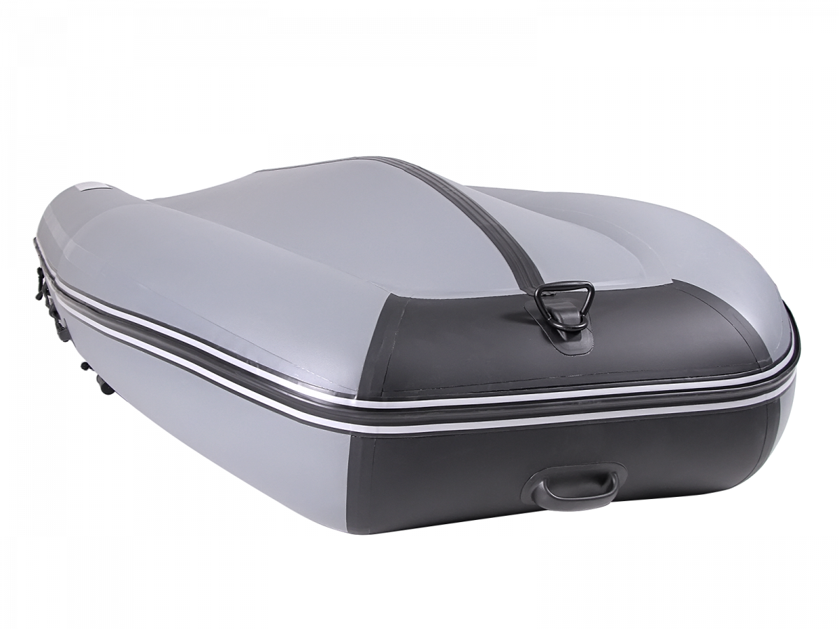 Надувная лодка POSEIDON Викинг VN-360 PRO цвет графитово-черный