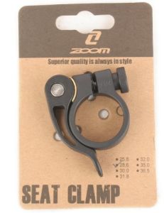 Хомут подседельый ZOOM AT-101+SQR-116 28,6 мм