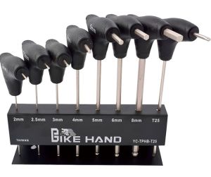 Набор шестигранных ключей BIKE HAND YC-TPHB-T25 на подставке