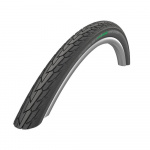Покрышка. 28x1.75 ROAD CRUISER K-Guard, TwinSkin B/B+RT (светоотр полоса) HS484 GREEN 50EPI SCHWALBE