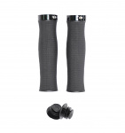 Ручки 00-170473 на руль H217 OneSideLock 130мм резинов. c 1 фикс. эргоном. черные