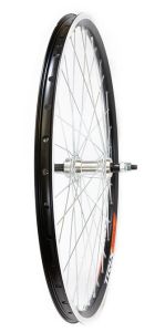 Колесо заднее 24" TRIX, обод алюм, дв, 36H, фрезер, 507х19,4/25х21,4мм, A/V, анод, V-br, трещ.