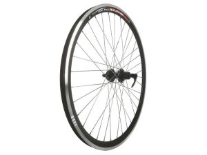 Колесо задн.26"HLQC-02ABsilver(XJ GC04)19/36H/Гайка/1ск/18T/AV