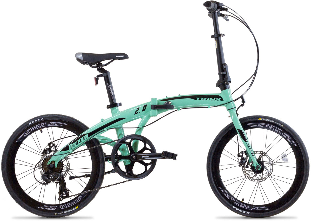 Trinx folding bike dolphin 2.0 review 2025