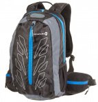 Рюкзак 5-122634 облегч 46х28х12см V=15л, дышащая сетка на спине, с дожд. чехлом, черно-серый M-WAVE