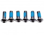 Болты 7-08008 для крепления торм. диска/ротора 6шт. сталь WELDTITE