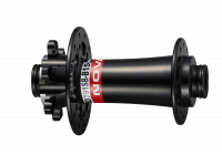 Втулка передняя NOVATEC D791SB-B15 32H, алюминиевая ось:15x110мм, чёрная, без эксцентрика, вес 154г