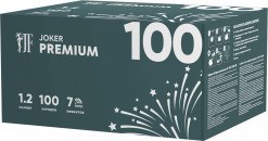 Батарея салютов Premuim, 100 залпов, JFPr CV30-100