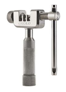 Выжимка 7-06313 профи для 1-12ск.1/8, 3/16, 3/32  цепей запас. пин Cr-V серебрист. CYCLO