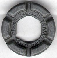 Захват д/спиц Cr-Mo 14/15G "круглый" BIKE HAND YC-6A серебристый