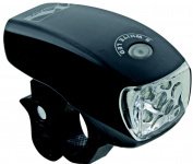 Фара 5-220957 5д повыш. ярк./3ф оптич. линзы с батар. черная (50) M-WAVE