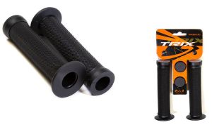Грипсы TRIX GRTX-83B с гардой для BMX, черные Грипсы TRIX GRTX-83B с гардой для BMX, черные