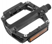 Педали FP-870ZP Feimin, ось 9/16, пластик