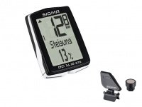 Велокомпьютер SIGMA BC 14.16 STS CAD беспроводной, 14 функций