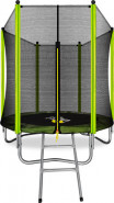 Батут ARLAND ARL-TN-0603 O LG, 6', с внешней сеткой и лестницей, зеленый