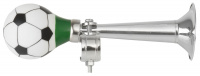 Клаксон прямой футбольный мяч хромированный