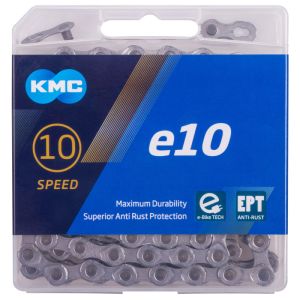 Цепь KMC e10 EPT EcoProTeQ 10 ск., 136 зв., с замком, с антикор. покр., для E-Bike