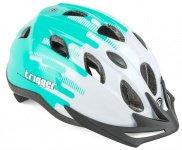 Шлем подростковый TRIGGER 174 WHITE/GREEN INMOLD 54-58см AUTHOR