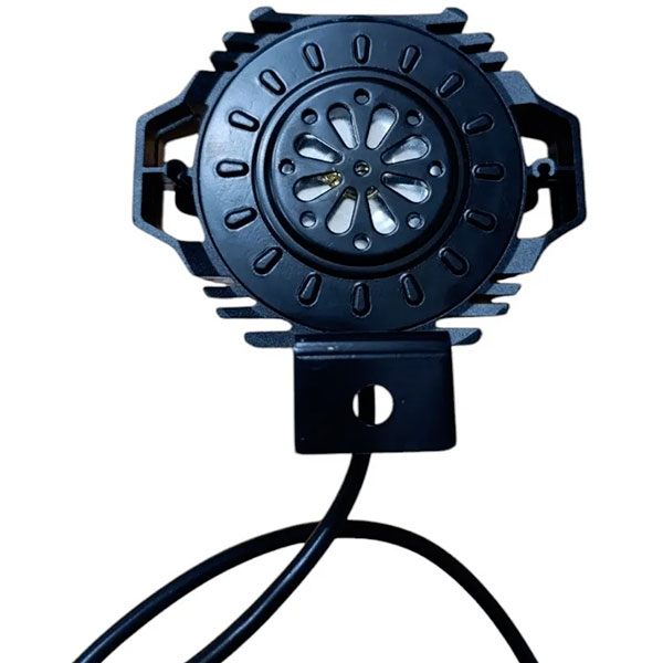 Фара Филлин, 4 диода, металлический корпус с гудком, 60V