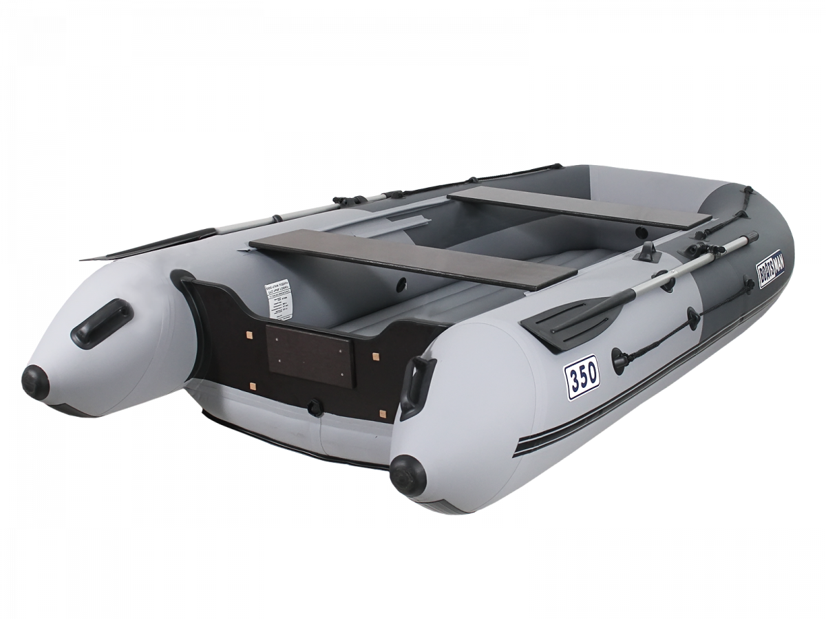 Надувная лодка BOATSMAN BT350A цвет серо-графитовый