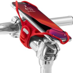 Держатель смартфона на вынос 4.7"-7.2" BBIKE TIE PRO 4, красный