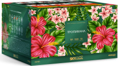 Батарея салютов ZEERGO Тропикана, 100 залпов, Z2161