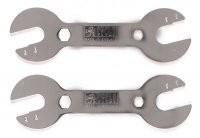 Захват д/конусов втулок 13х14+15х17мм толщ. 2мм пруж. сталь серебр. CYCLO (Англия)