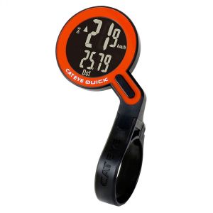 Велокомпьютер CAT EYE Quick 7 функций, беспроводной, черно-красный