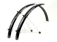 Крылья металлопластиковые AXP-53 Blk 28"х53мм черные AUTHOR