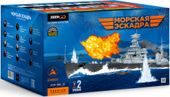 Батарея салютов ZEERGO Морская Эскадра Веер, 150 залпов, ZR801