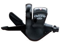 Шифтер Shimano DEORE SL-M510 лев. 3-ск.1800мм трос, с оптич. дисп. совм. с SC SHC-KSLM510L180