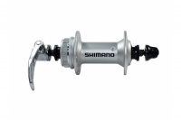 Втулка SHIMANO EHBM435BSP Alivio M435 32 отверстия серебряная 133mm QR передняя