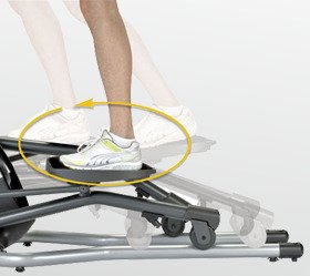 Эллиптический домашний тренажер HORIZON ANDES 5 VIEWFIT