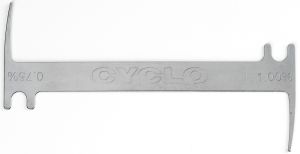 Цепеметр (калибр) CYCLO индикатор 0,75/1% износа