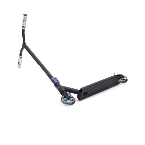 Самокат HAEVNER Klinger, черный матовый/неохром