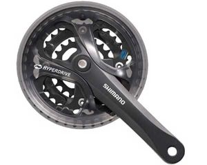 Система Shimano Acera EFCM361E888CL, 48/38/28T 175мм