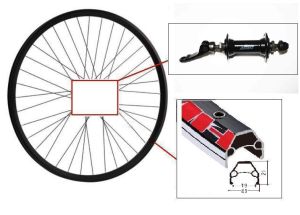 Колесо пер.24"SHINING A-M4(AE-641FQ)19/36H/QR/AV