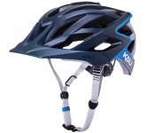 Шлем ENDURO/MTB LUNATI Mat Blu/Gry 25отв. с крепл. камеры, KALI