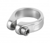 Хомут подседельный M-Wave 31,8мм серебристый