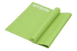 Коврик для йоги и фитнеса Atemi, AYM01GN, ПВХ, 179х61х0,4 см, зеленый