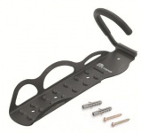 Держатель 6-1011 вело настенный торцевой вертик. черный Bikehand YC-101