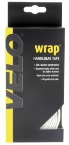 Лента на руль 5-410272 корковая+крепеж+заглушки на руль 2х1600мм, белая Kork VELO