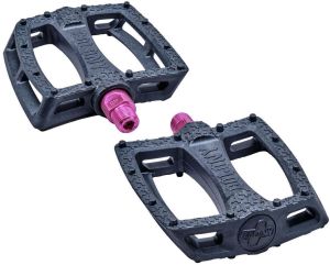Педали 03-002192 Fantastic Plastic Pedals 9/16 - Nylon/Fibre Mix, цвет черно-фиолетовый, арт. I19-9