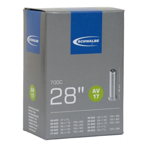Камера. 28" авто AV17 (28//635) IB AGV 40mm. SCHWALBE