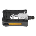 Педали складные двухсторонние чёрные