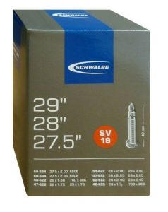 Камера SCHWALBE 27,5-29"'' 1.50-2.40 (40/62-584/622), вело 40mm
