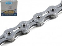 Цепь 9ск. KMC X9SL, 1/2"x11/128"Х114, серебристая, в торг.уп.