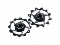 Ролики A2Z Narrow wide 7075-T6 12T+12T pulley , Anodized BLACK