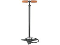 Напольный насос SKS Airmenius с манометром, макс.давление: 12 bar, под ниппель AV/SV/DV, чёрный, пробковые рукоятки